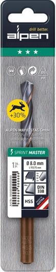 Immagine prodotto Alpen Twist Drill Sprint Master (2 millimetri)