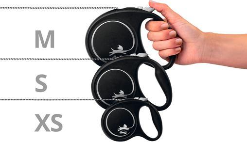 Produktbild Flexi BLACK EDITION Seil (M, Hund, Spazieren)