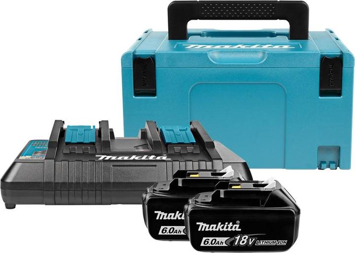 Produktbild Makita Energy Kit 198077-8 2x BL1860B + DC18RD (18 V)