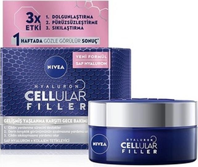 Immagine prodotto NIVEA Crema Notte Anti-Età Cellulare 50ml (50 ml, Crema notte)
