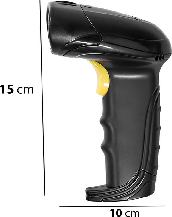 Produktbild Nedis Barcodescanner | CMOS | Kabelgebunden | 1D Linear / 2D/QR | Stromversorgung über USB | USB2.0 (1D-Barcodes, 2D-Barcodes, QR-Code)