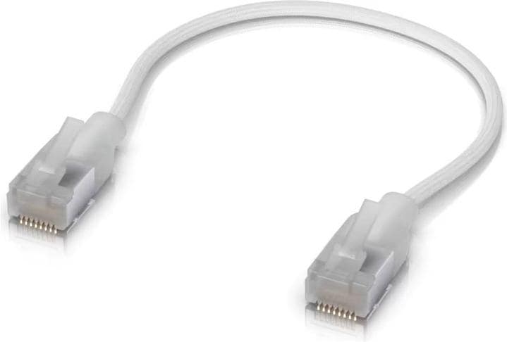 Actual product image Ubiquiti Cable UACC-Cable-Patch-EL-C6A-0.15M-W (S/FTP, CAT6a, 0.15 m)