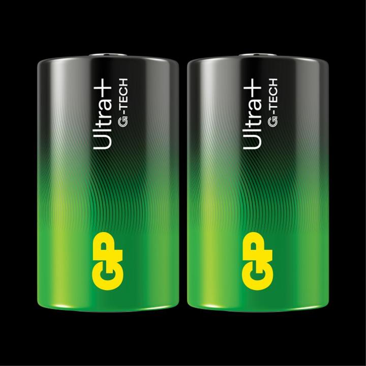 Actual product image GP Batteries GP 13AUP-C2 A21 / D / LR20 ULTRA PLUS Battery (2 pcs., D)