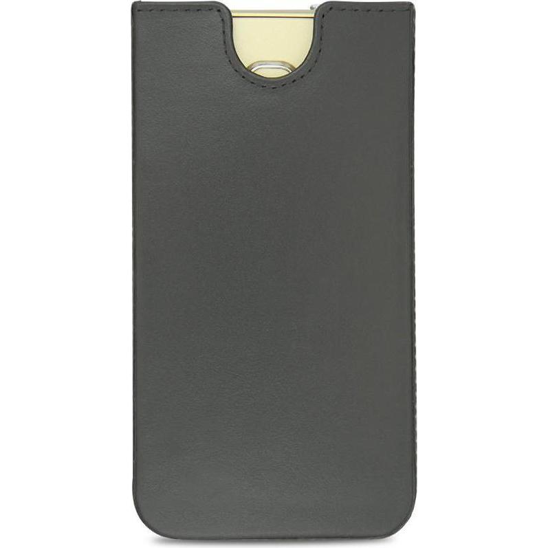 Noreve Lederschutzhülle (Samsung Galaxy S6), Smartphone Hülle, Schwarz