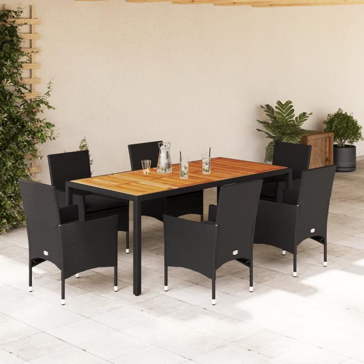 Produktbild vidaXL Garten Essgruppe (190 x 90 x 75 cm)