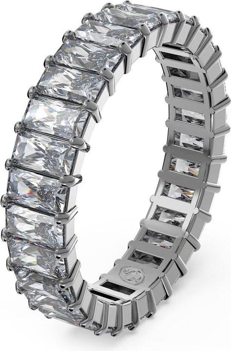 Produktbild Swarovski Matrix Ring Baguette Schliff Grau (55)