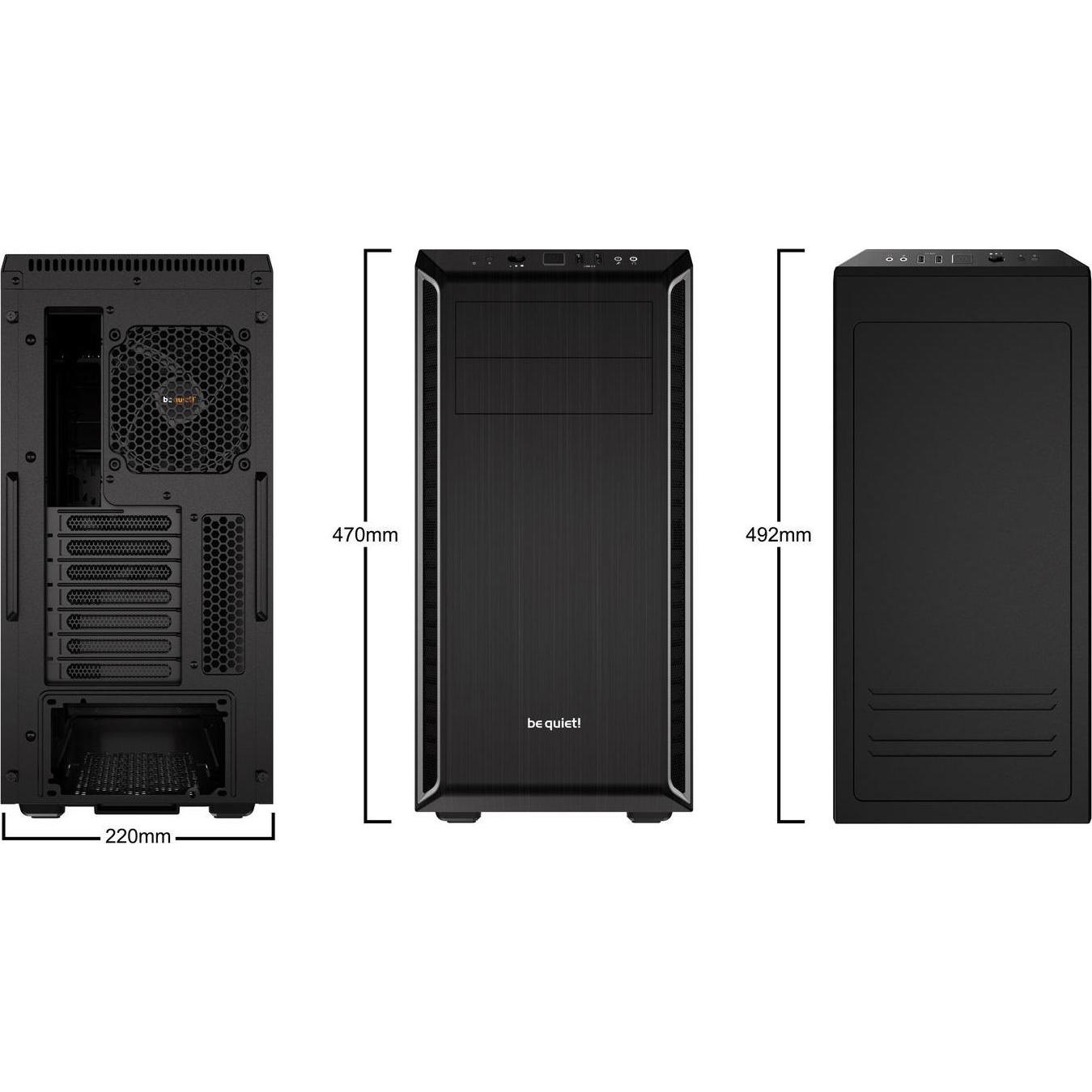 Kiebel Silent Master 12 (Intel Core i7 12700KF, 64 GB, 1000 GB, GeForce GT 1030), PC, Silber