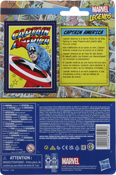 Image du produit Hasbro Marvel Legends Series - Captain America