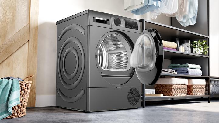 Produktbild Bosch Hausgeräte BOSCH WQG243DR10 Wärmepumpentrockner 9kg (9 kg, Rechts)