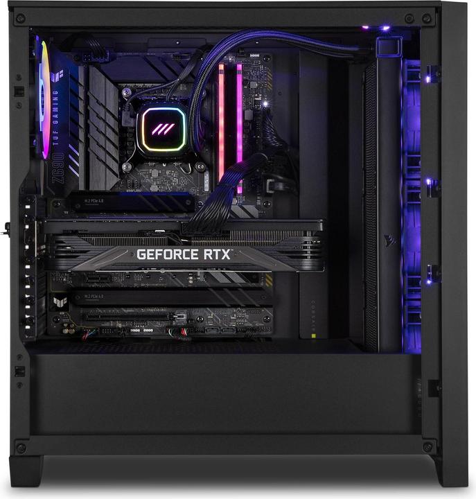 Actual product image Mifcom Savage RGB RTX3070 Core i7 12th Advanced (1500 GB, 32 GB, Intel Core i7-12700K, GeForce RTX 3070)