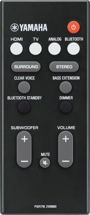 Actual product image Yamaha Yas-207 (200 W, 6.1 Channel)