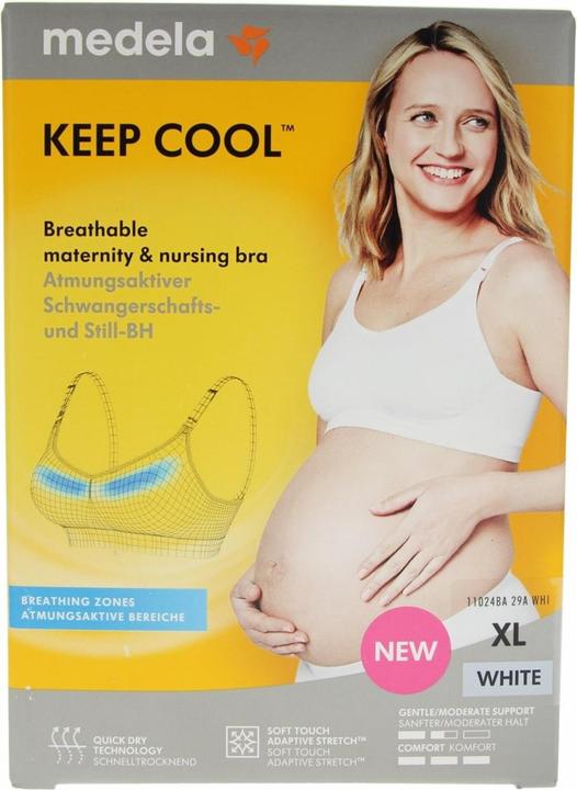 Actual product image Medela Keep Cool M&N Bra white (XL)