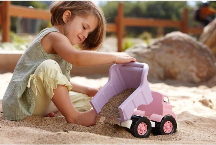 Productafbeelding Green Toys Groene speelgoedauto Roze