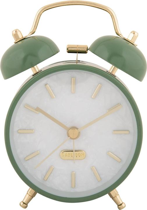 Produktbild Karlsson Klassischer Wecker Pearl Glow Jungle green