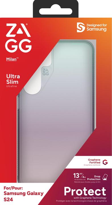 Actual product image Zagg Milan Galaxy S24 Iridescent (Samsung Galaxy S24)