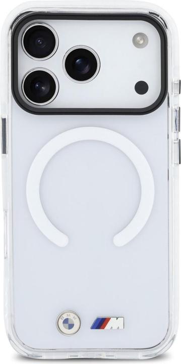 Immagine prodotto BMW Case M IML Shockproof Metal Logos MagSafe for iPhone 17 Pro transparent (Apple iPhone 17 Pro)
