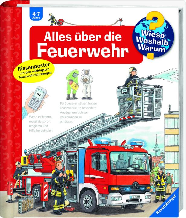 Ravensburger Alles über die Feuerwehr (Deutsch, Andrea Erne, Peter Nieländer, 2007)