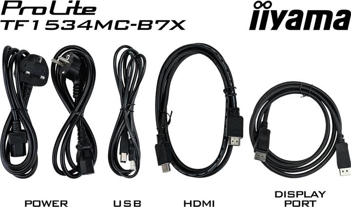 Produktbild iiyama TF1534MC-B7X (1024 x 768 Pixel, 15")