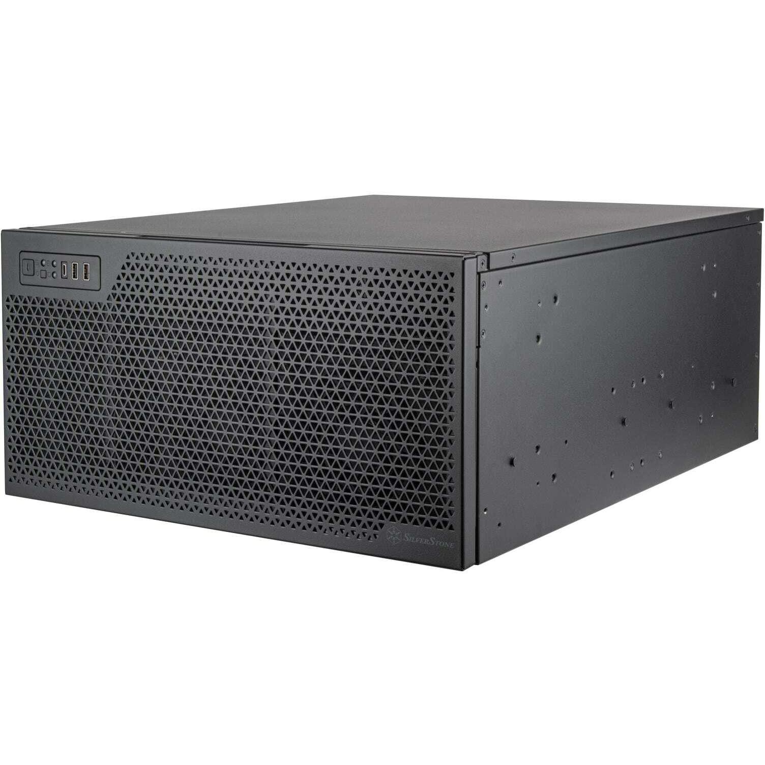 Thumbnail - Silverstone RM52 (Mini-ITX, ATX, mATX, SSI EEB, SSI CEB, E-ATX), PC Gehäuse, Schwarz