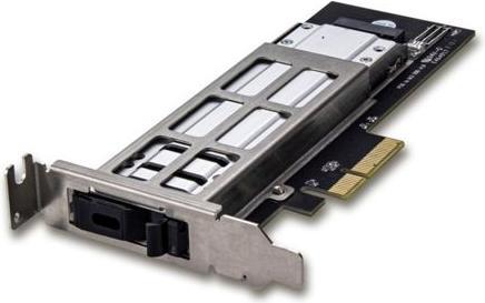 Actual product image Fantec NVMePCIe TR-1 slide-in frame