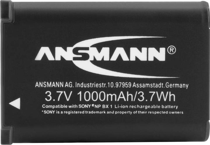 Produktbild Ansmann A-Son NP-BX1 (Kamera Akku)