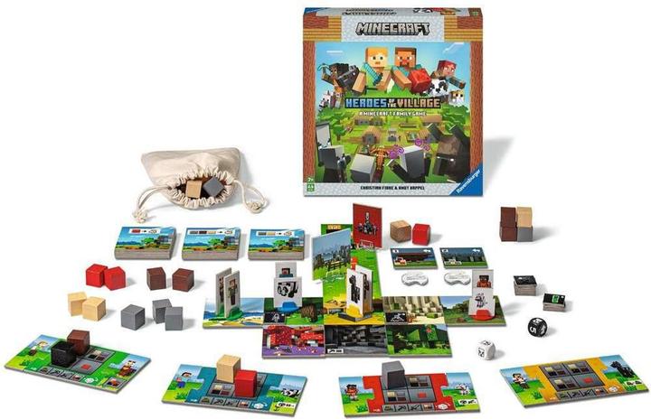 Actual product image Ravensburger Minecraft Heroes of the Village (Dutch, English)