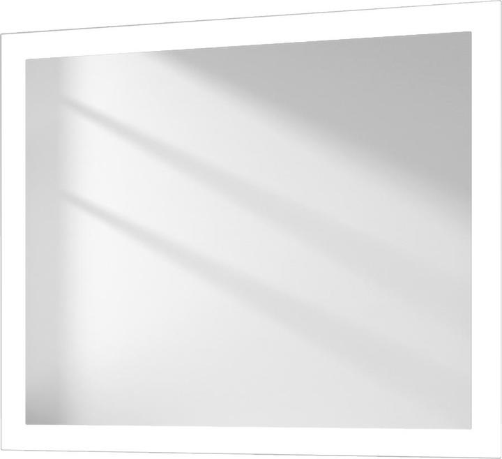 Produktbild Emke Badezimmerspiegel mit Beleuchtung 50*60cm,Beschlagfrei, 3000K/6500K,Tast Schalter (50 x 60 cm)