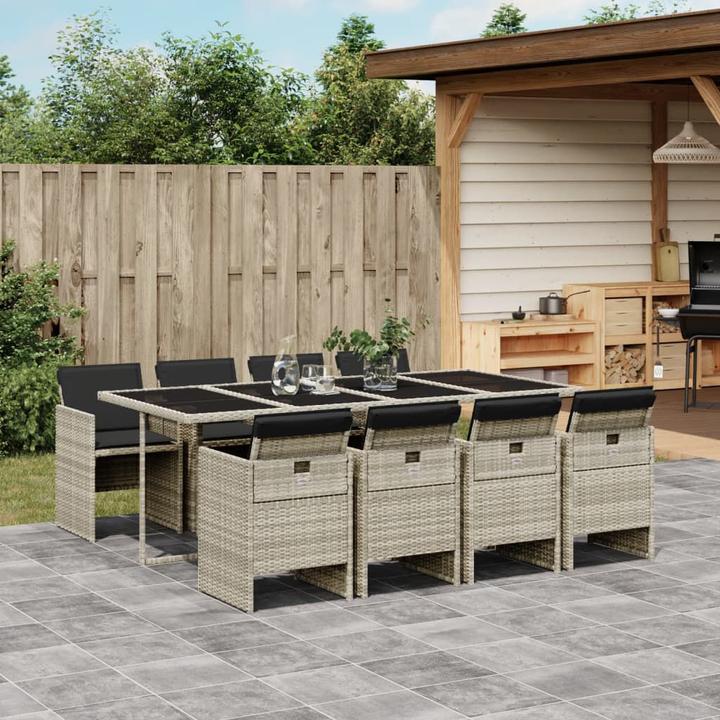 Produktbild vidaXL Garten Essgruppe (220 x 106 x 73 cm)