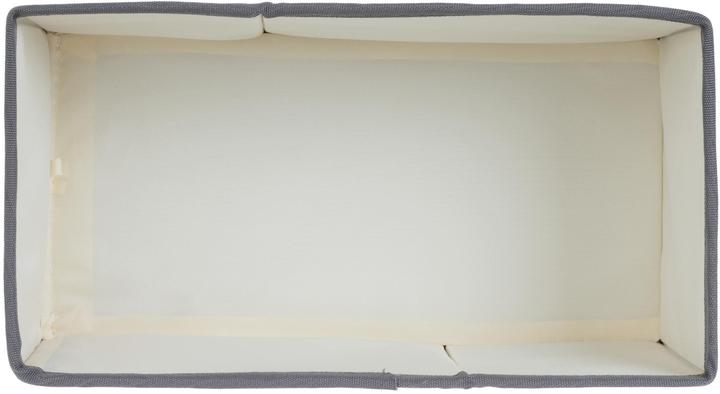 Actual product image Cocon Aufbewahrungsbox M Grau, 2 Stück, Materialtyp: Textil (14.50 cm, 2x)