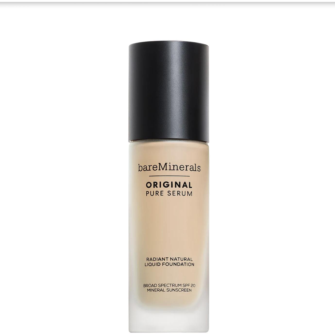 Bare Minerals, Fondotinta, - FOUNDATION ORIGINAL PURE SERUM LIQUID FOUNDATION - SHADE EXT Fair Neutral 1 30ML (Equo Neutrale)