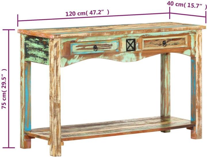 Image du produit vidaXL Konsolentisch (40 x 40 x 75 cm)