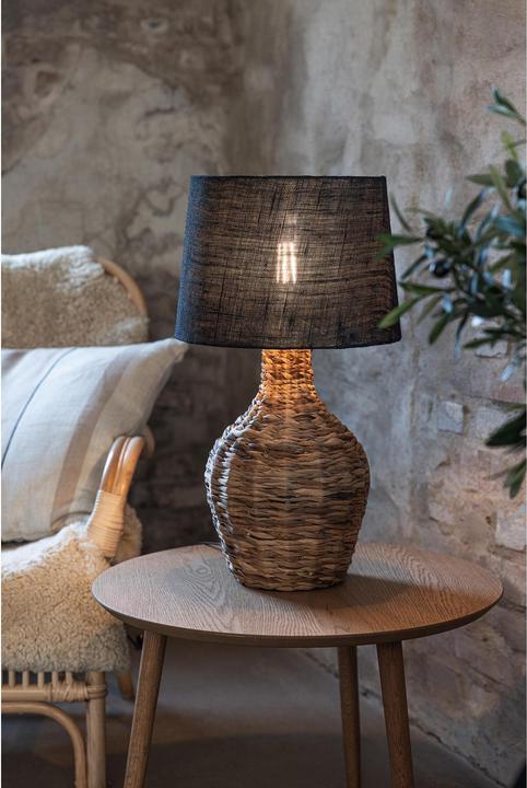 Actual product image Markslöjd Paglia 1 table lamp Black/Natural (E27)