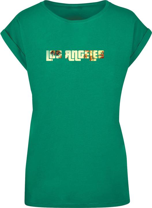 Produktbild Merchcode Laides Grand Los Angeles Extended Shoulder Tee - 113477 (S)