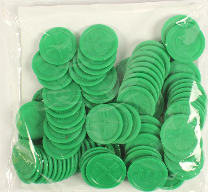 Actual product image W&A tokens meal