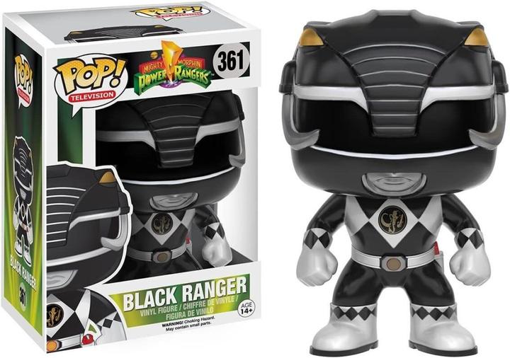 Funko Power Rangers : Black Ranger Pop!