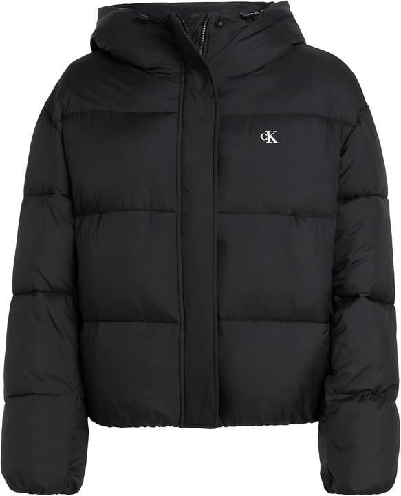 Actual product image Calvin Klein Authentic Logo Hooded Puffer Jacket (XL)