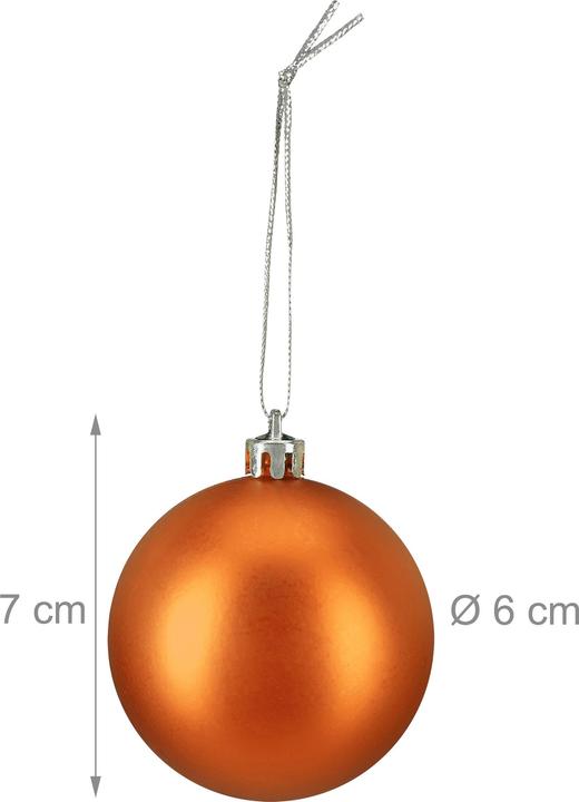 Actual product image Relaxdays Weihnachtskugeln im 50er Set (50 -part)