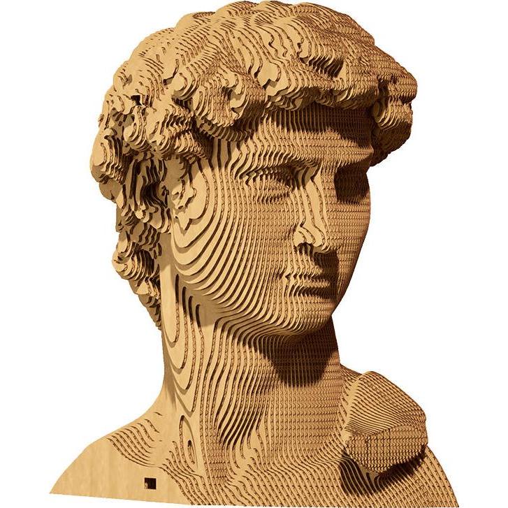 Cartonic David - 3D Modell aus Karton