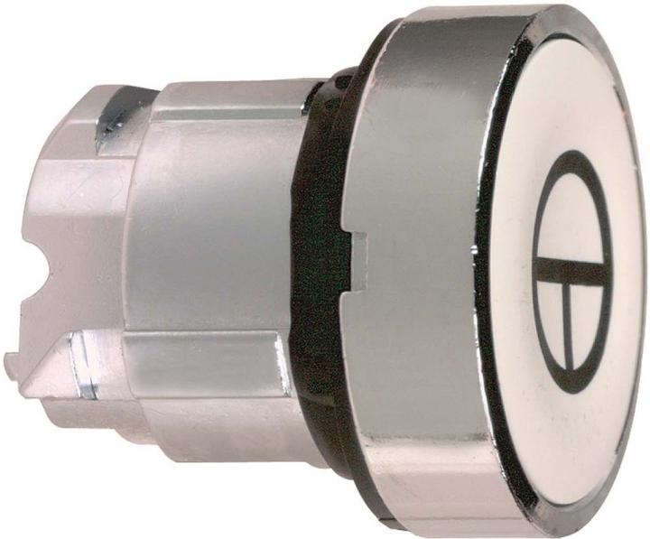 Produktbild Schneider Electric Drucktaster flach weiss 22mm IP66