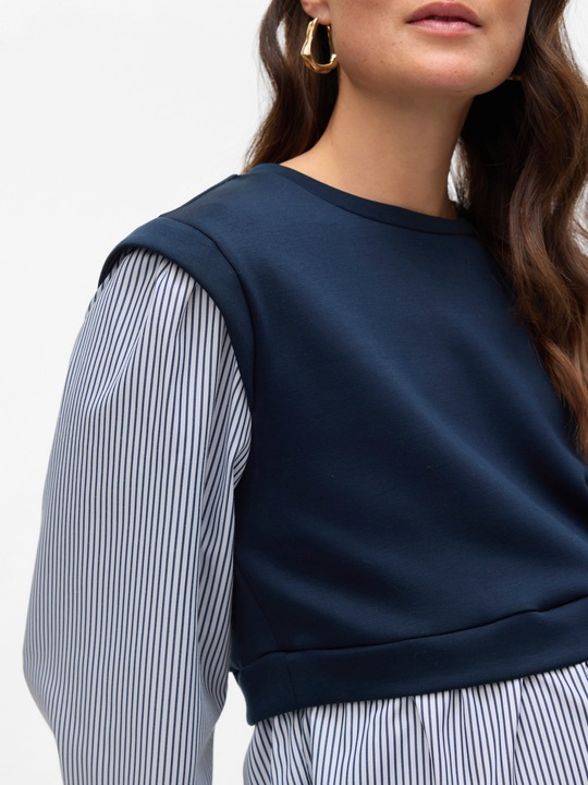 Actual product image Mamalicious Regular fit Round neck Wide sleeves Top blouse (M)
