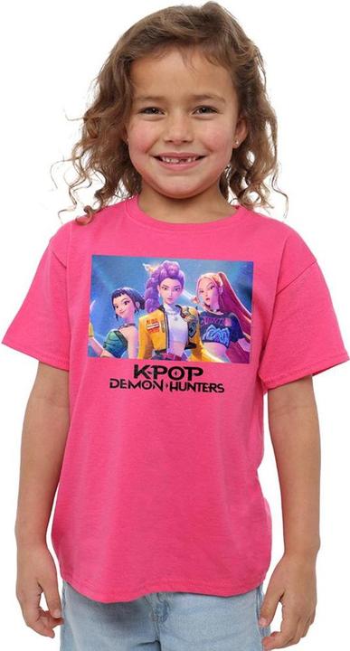 Immagine prodotto K-Pop Demon Hunters Maglietta Huntr/X Bambini (140, 146)