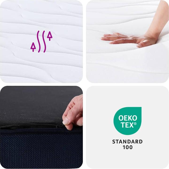 Actual product image vidaXL Taschenfederkern-Matratze (160 x 200 cm)