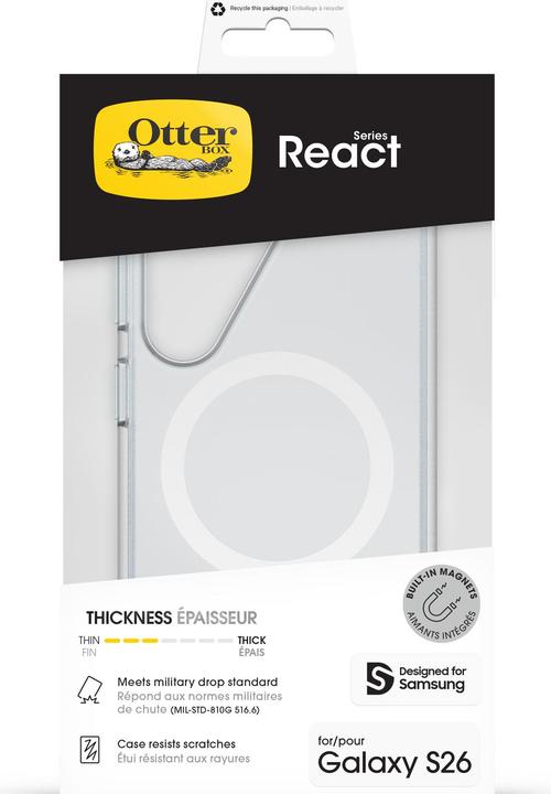 Immagine prodotto OtterBox React Series Magnets (Samsung Galaxy S26)