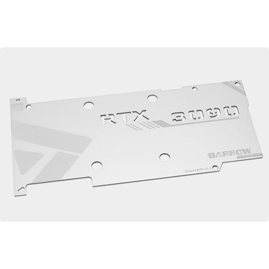 Barrow Backplate for GALAX/GAINWARD 3090 full coverage GPU Water Block - Silvery, GPU Wasserkühler Zubehör
