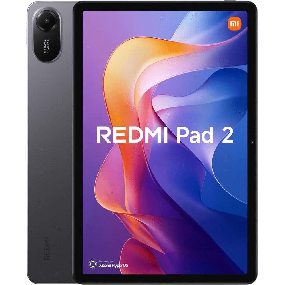 Xiaomi Redmi Pad 2 (nur WLAN, 11", 256 GB, Graphite gray), Tablet, Grau