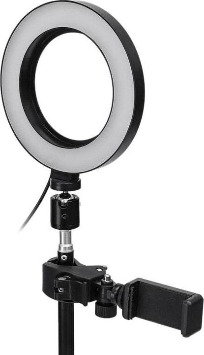 Image du produit JTI Lumière à selfie / lumière annulaire (17 cm) et support (éclairage annulaire)
