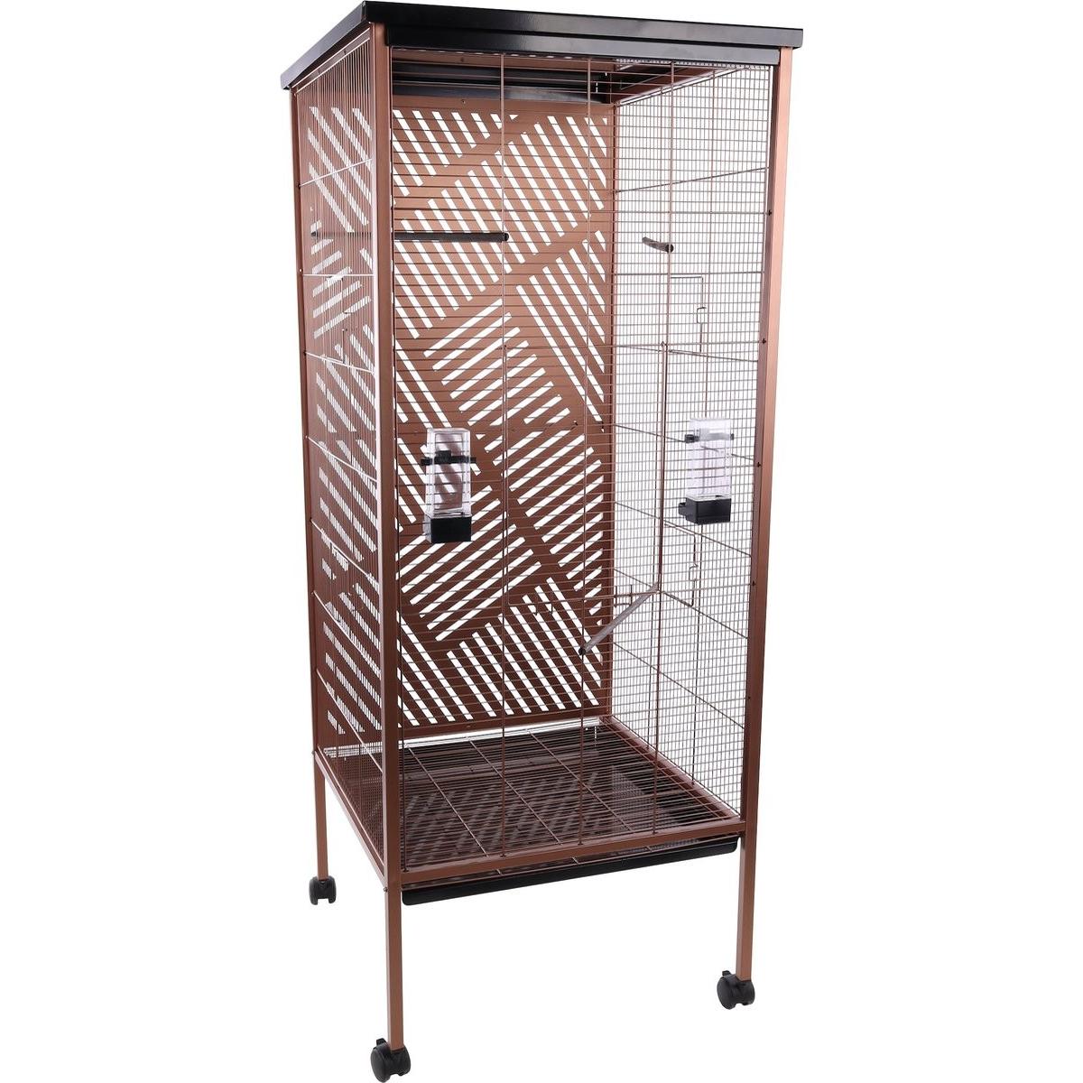 Meilleurs prix pour Flamingo VoliÃ¨re Falco - Koper - 115 x 76 x 185 cm - Ruim en Stijlvol Vogelverblijf, Volière + cage