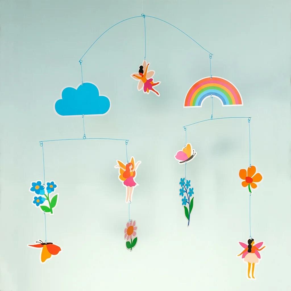 Rex London, Babymobile, mobile dekoration zum aufhängen fairies in the garden