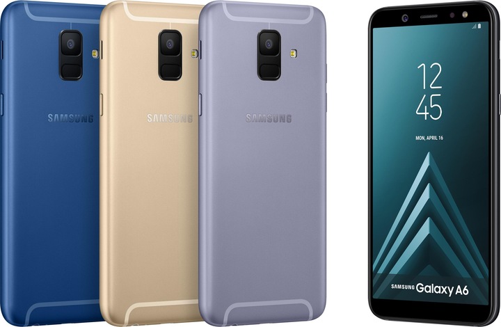 Produktbild Samsung Galaxy A6 (2018) EU (32 GB, Lavender, 5.60", Dual SIM + SD, 16 Mpx, 4G)