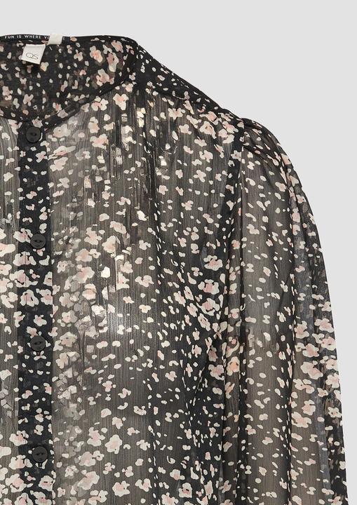 Image du produit S.Oliver Bluse Leicht transparente Chiffonbluse mit All-over-Print (32)